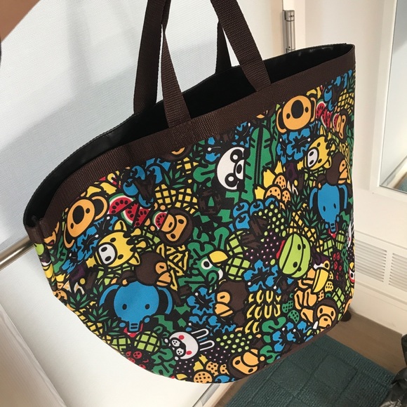 Bape Bags Baby Milo Bape Kids Multicolor Large Tote Bag Poshmark
